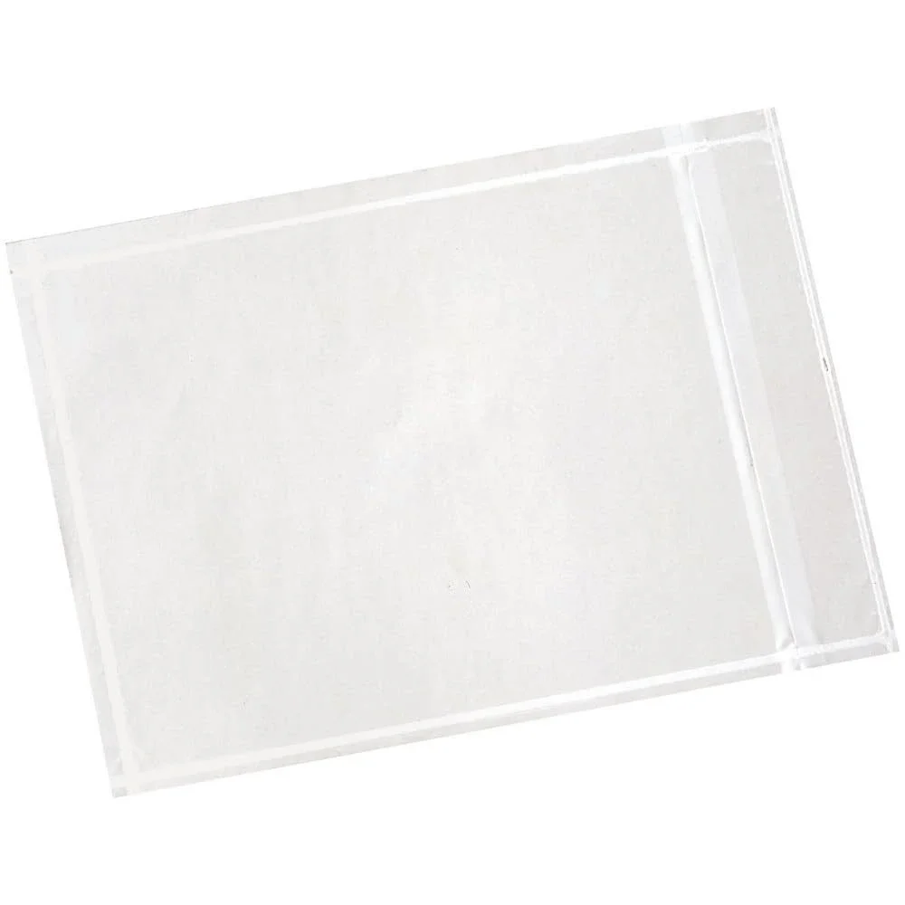 Case of 1000 3M NP2 Clear Polyethylene Label Protective Envelope 4.5